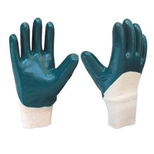 Chemical Resistant Fully Nitrile Heavy Jersey Gloves with EN388 4121X